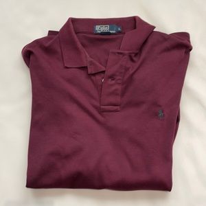 Polo Ralph Lauren Black Long Sleeve Classic Fit Shirt Cotton